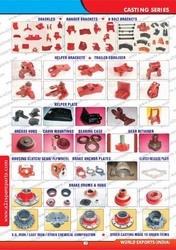 Manufacturers Exporters and Wholesale Suppliers of Casting Item Hangers And Shackles Delhi Delhi